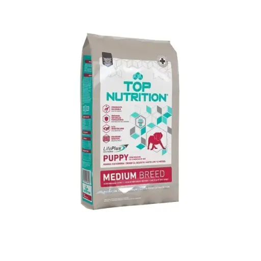 [2219] Top Nutrition Perro Cachorro Raza Mediana