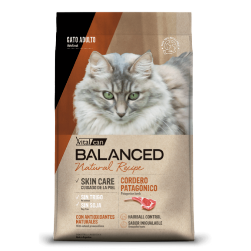 [2251] Vital Can Balanced Gato Adulto Natural Recipe Cordero