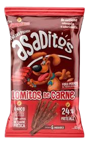 [1066] Asaditos snack perro Lomito de carne