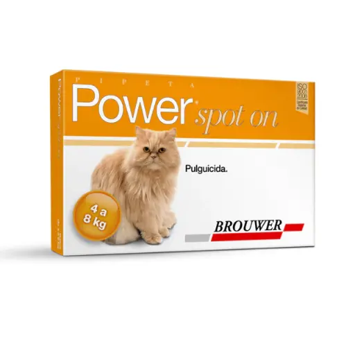 [1808] Pipeta Power Spot On Gato 4 a 8 kg